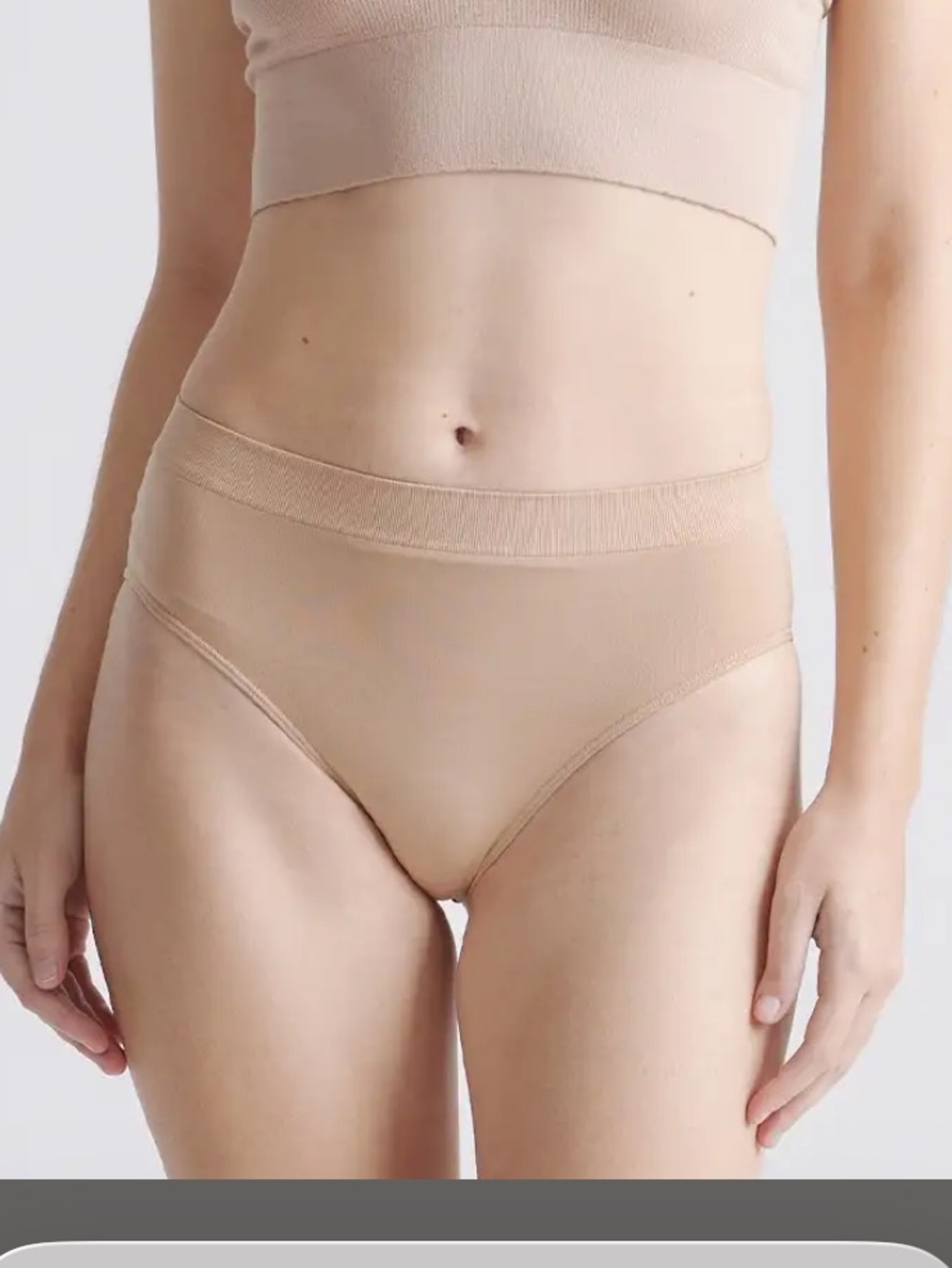 Quince Smoothing Comfort High-Waisted Brief Nude Size M Set of 2